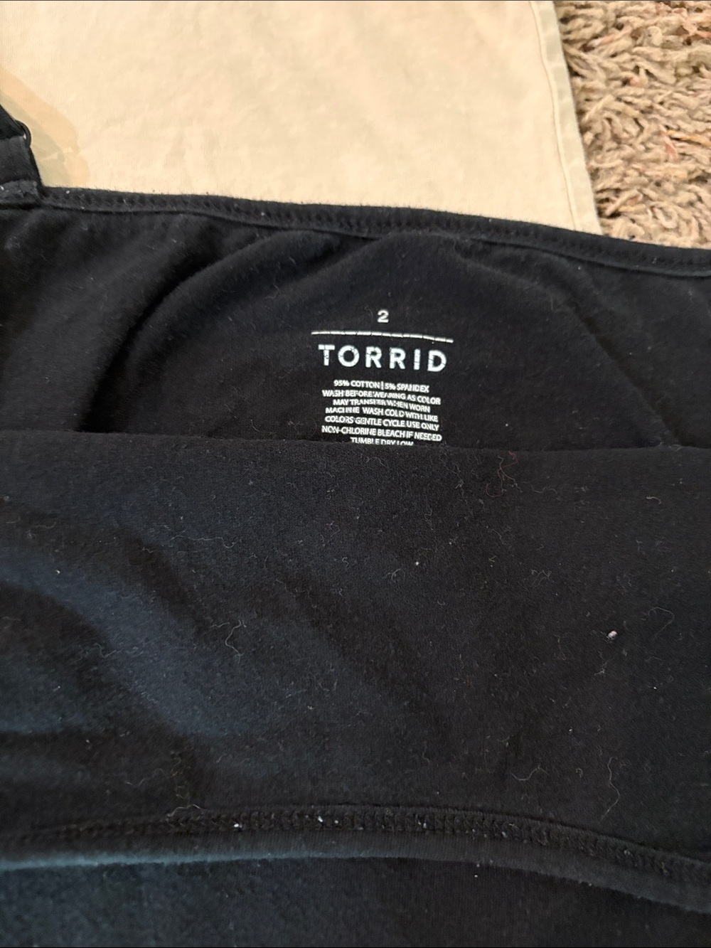 torrid Spaghetti Strap Camisole Set in Black, Olive, Cream Lot - Picture 2 of 12